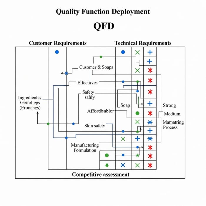 Quality Function Deployment of Whitening Soap Quality Function Deployment of Whitening Soap
