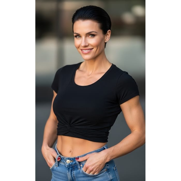 Petite Woman with Short Hair: Confident & Stylish Look Petite Woman with Short Hair: Confident & Stylish Look