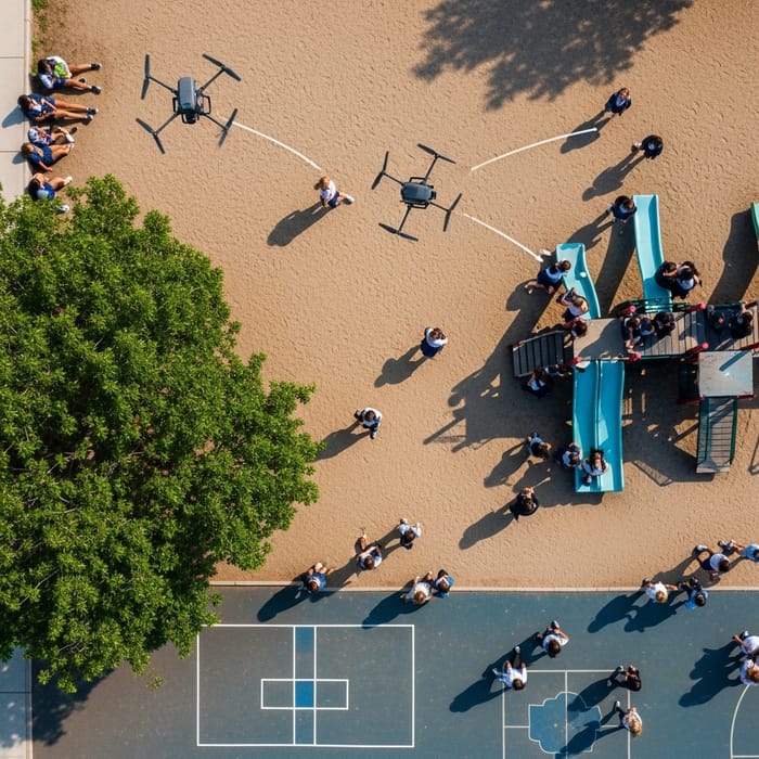 School Girls Monitoring by Drones for Enhanced Safety School Girls Monitoring by Drones for Enhanced Safety