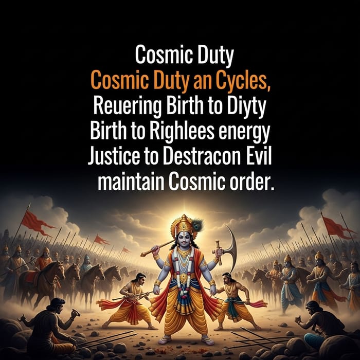 Bhagavad Gita: Cosmic Duty & Rebirth in Ancient Indian Verse
