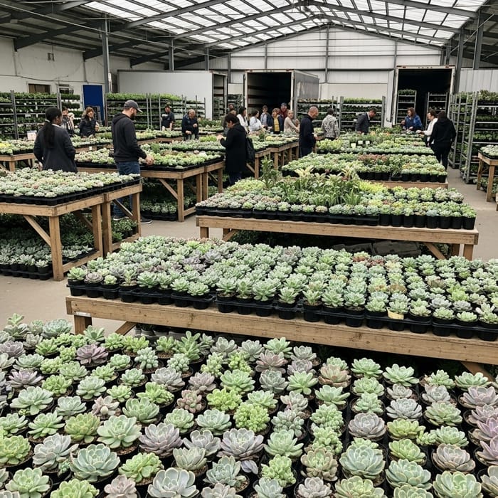 Wholesale Succulent Market: A Variety of Vibrant Plants Wholesale Succulent Market: A Variety of Vibrant Plants