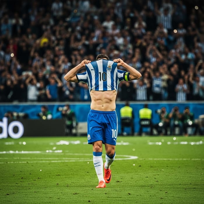 Real Madrid Player Celebrates Winning Goal, Rivalry Sparks Real Madrid Player Celebrates Winning Goal, Rivalry Sparks