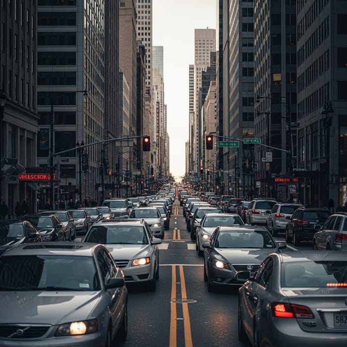 Dynamic Urban Traffic Scene