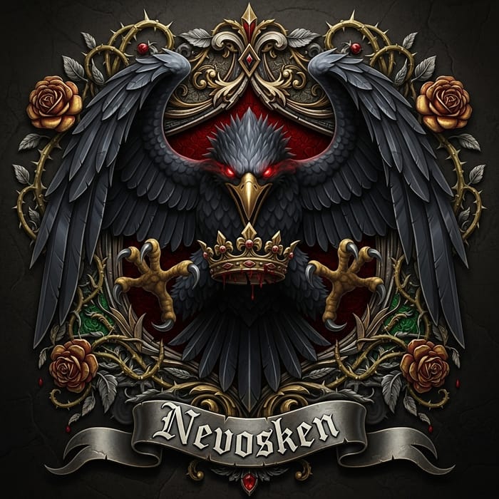 Nevosken Family Emblem: Opulence, Power, Menacing Dread