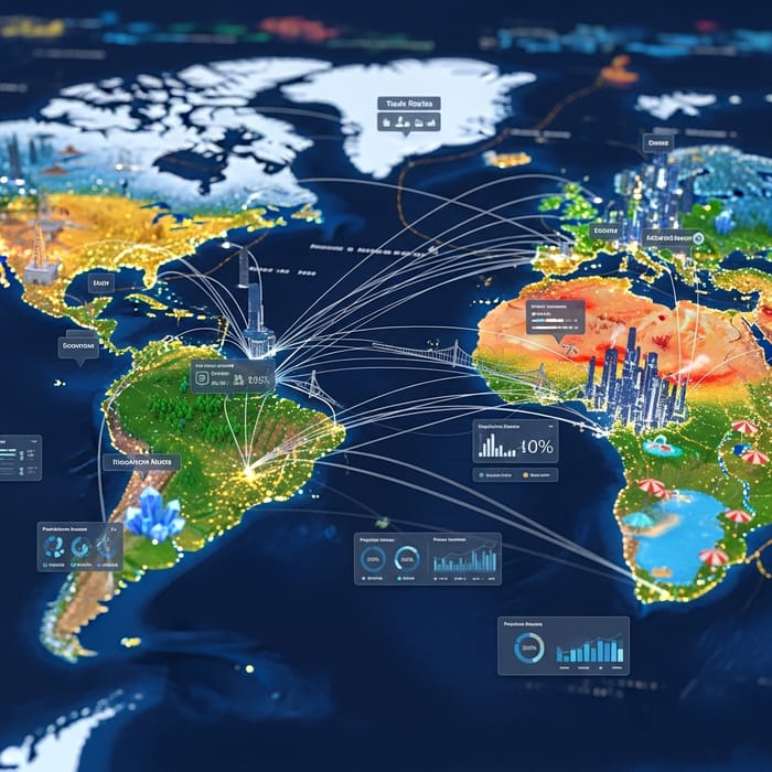 Detailed Economic Geography Visualization Detailed Economic Geography Visualization