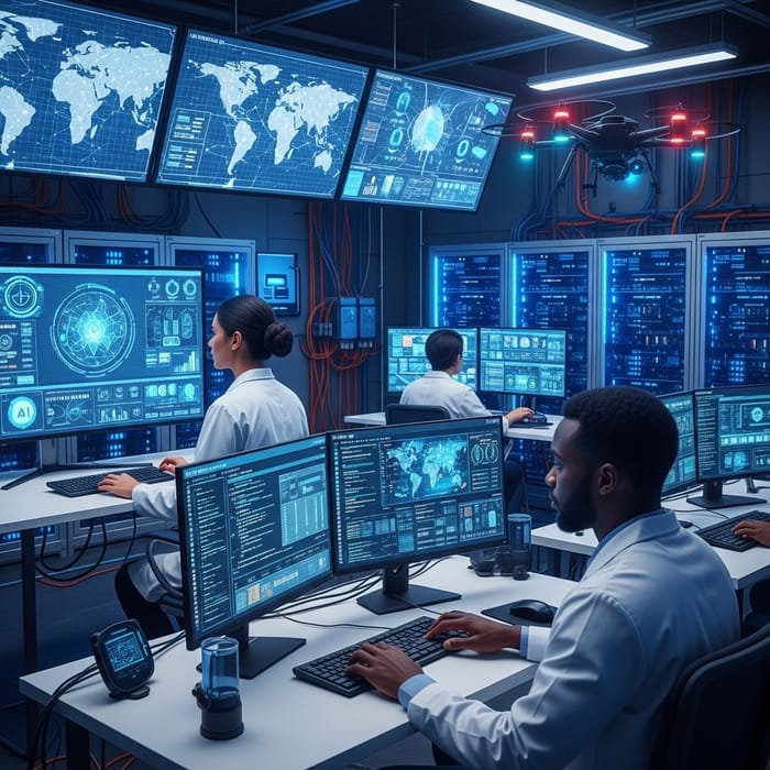 Technologically Advanced Cybersecurity Room: Automation Control