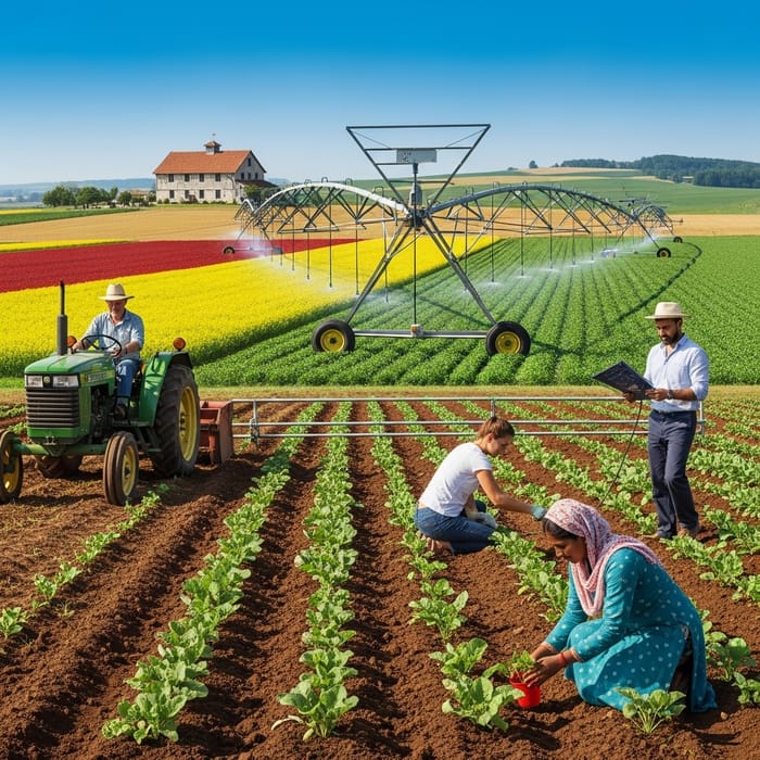 Farming, Hydraulics & Irrigation: A Symphony of Technology and Agriculture
