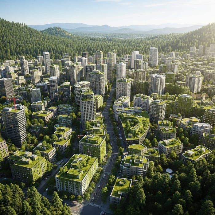 Forest City 3101k: Coexistence of Urban Development and Nature