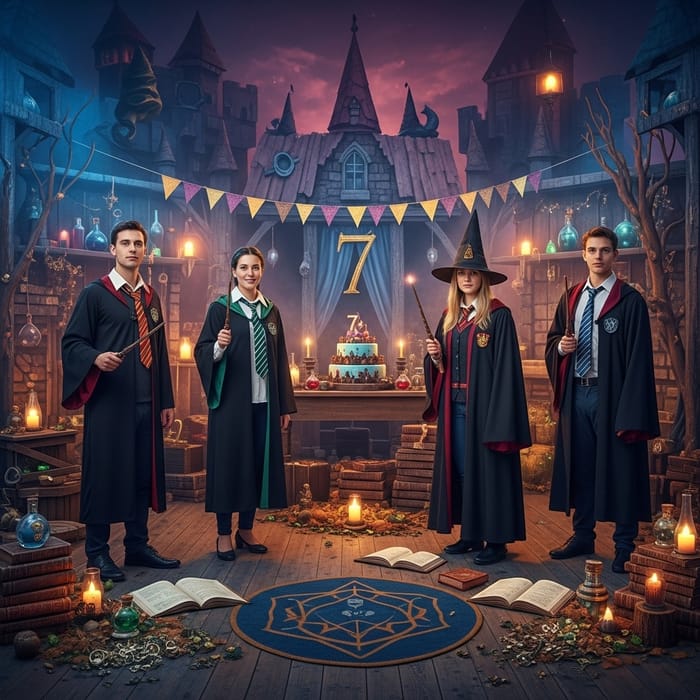 Enchanting Hogwarts Birthday Celebration with Potions & Wizardry