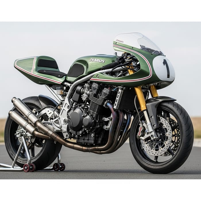 H2 Kawasaki Inspired High-Performance Race Motorcycle H2 Kawasaki Inspired High-Performance Race Motorcycle