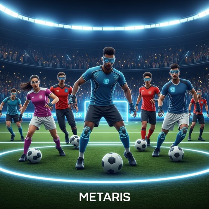 Futuristic Football Metaverse with Diverse Players