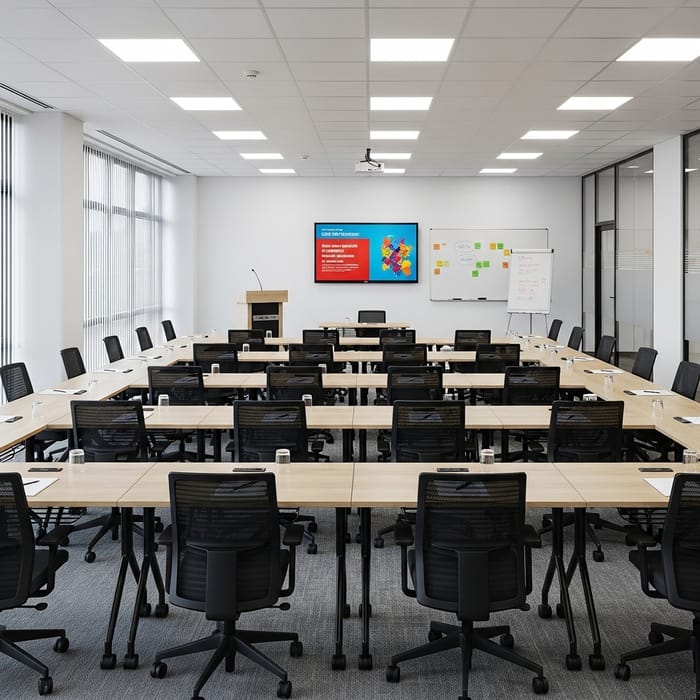 Office Training Room Layout for 50 Seats Office Training Room Layout for 50 Seats