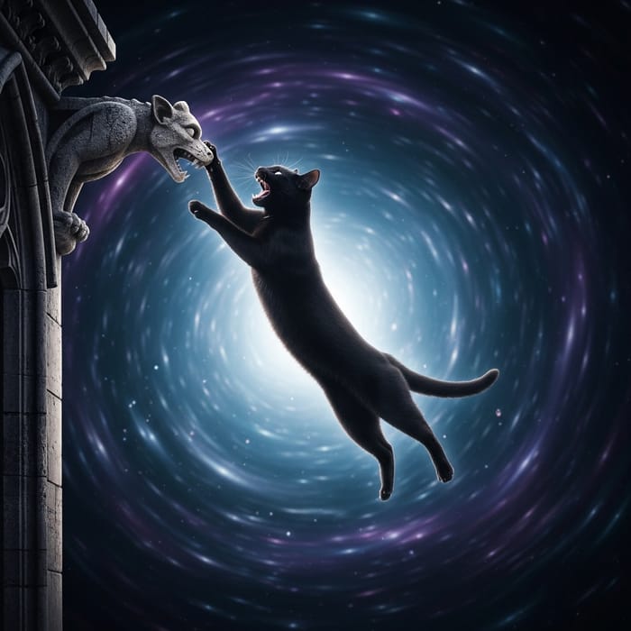 Cat Leaping from Building into Infinite Emptiness Cat Leaping from Building into Infinite Emptiness