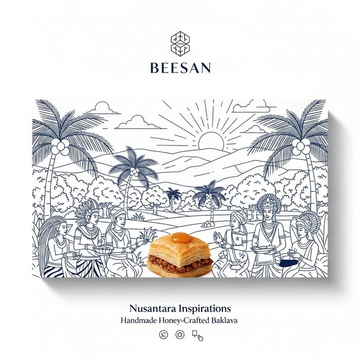 Opulent Nusantara Baklava Packaging & UI/UX Experience