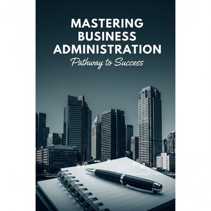 Business Administration Book Cover Design Business Administration Book Cover Design