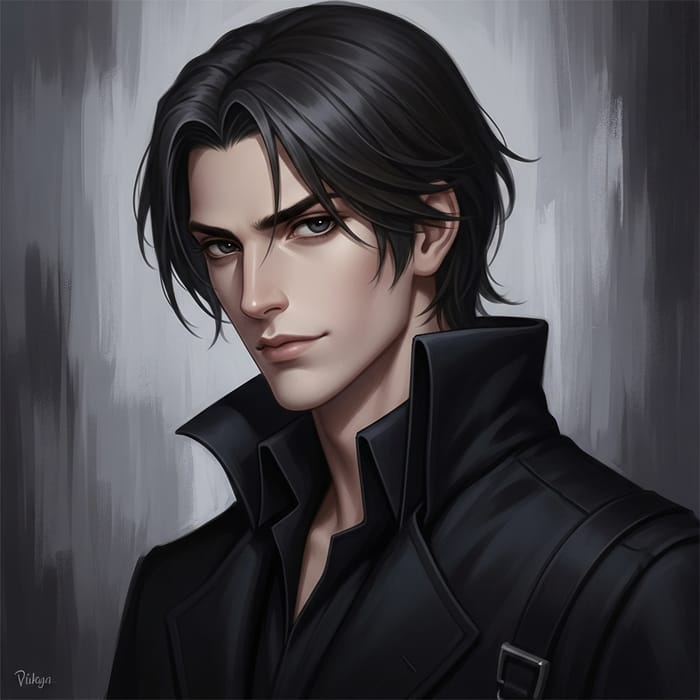 Spectacular Composition of Dashing Severus Snape Spectacular Composition of Dashing Severus Snape