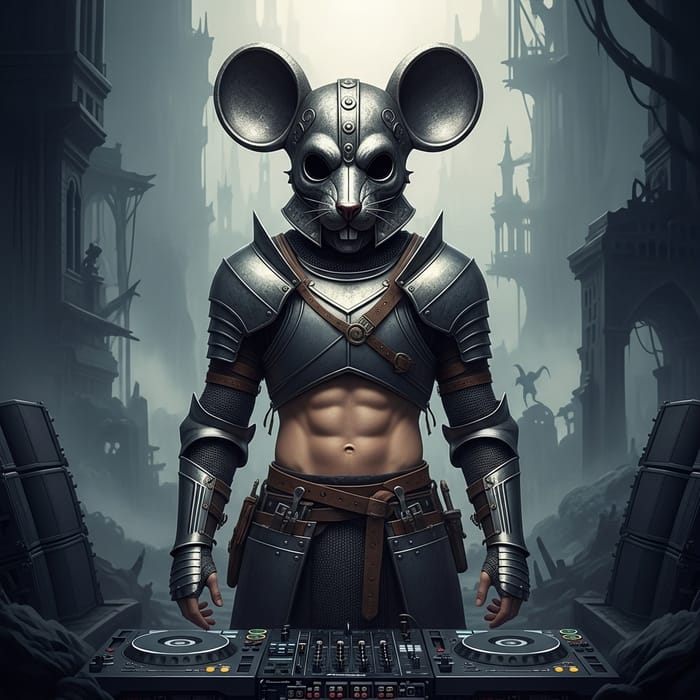 Deadmau5 Transformed into Dark Souls Character