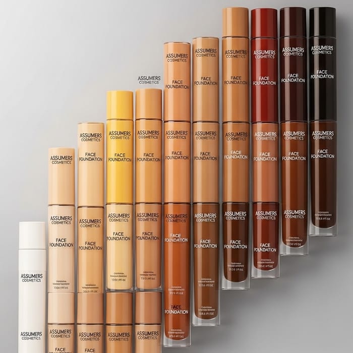 Assumers Cosmetics Face Foundation - Shades for Every Skin Tone