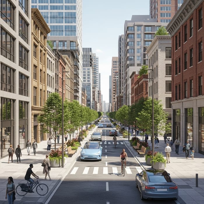 Stunning Urban Streetscapes: Enhancing Urban Aesthetics