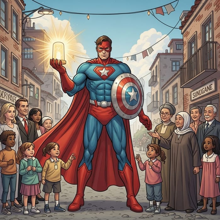 Superhero of Protection, Hope, and Trust in Community Superhero of Protection, Hope, and Trust in Community