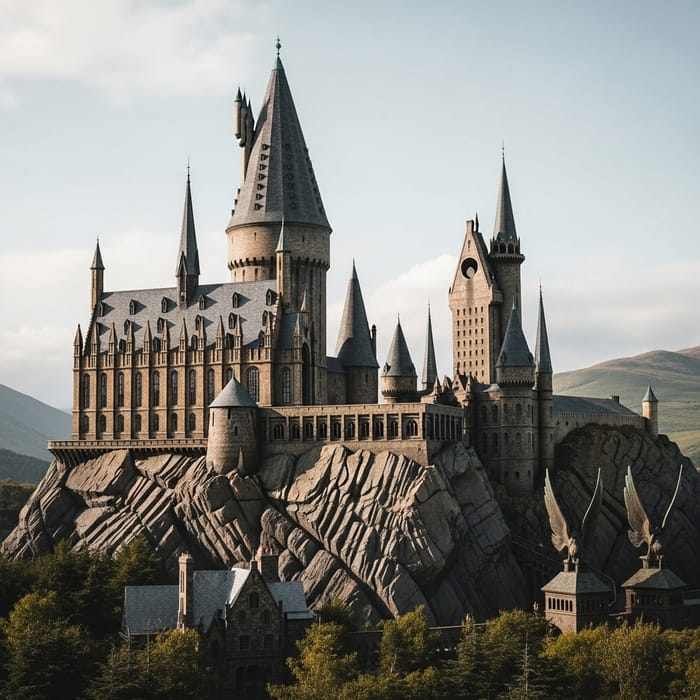 Hogwarts Castle: A Majestic Magical School & Ancient Fortress