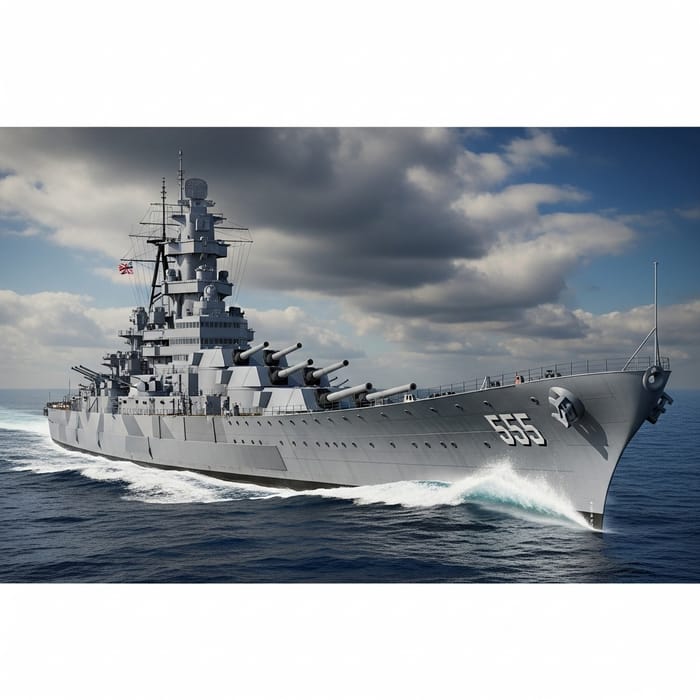 USS Gyatt: Powerful Naval Battleship at Sea