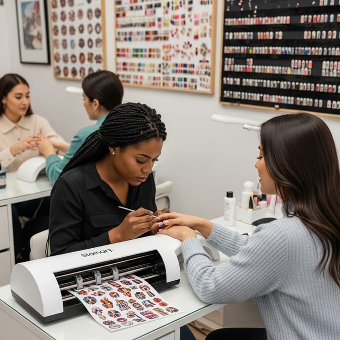 Nail Salon: Creative Nail Art & Vinyl Cutter Service