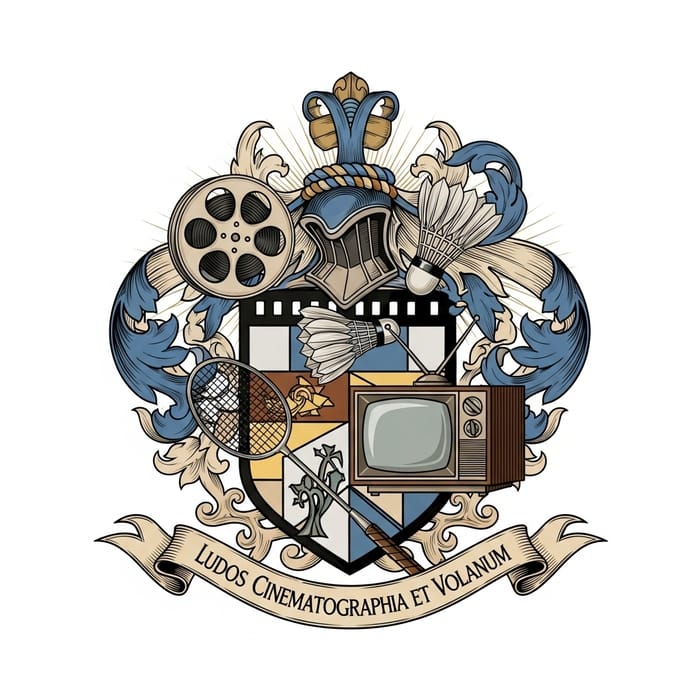 Custom Coat of Arms: Movie, TV Show, and Badminton Designs Custom Coat of Arms: Movie, TV Show, and Badminton Designs