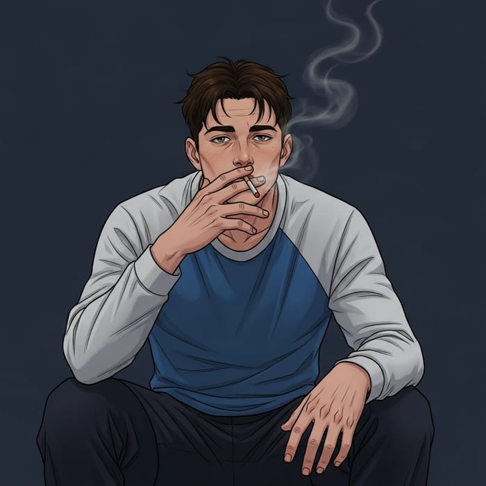 Neil Josten Tranquil Moment Image in Foxhole Court | Character Portrayal Neil Josten Tranquil Moment Image in Foxhole Court | Character Portrayal