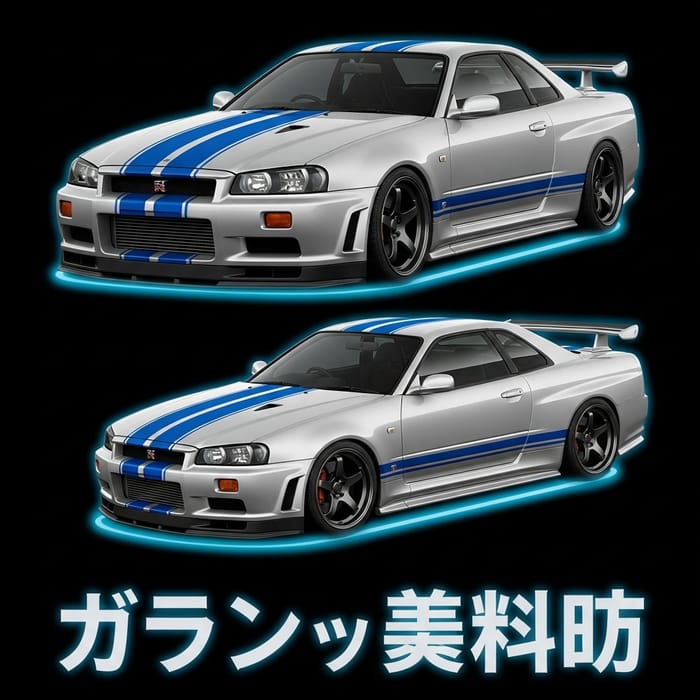 1999 Nissan Skyline GT-R R34 Custom Silver JDM Car | Fast and Furious 1999 Nissan Skyline GT-R R34 Custom Silver JDM Car | Fast and Furious