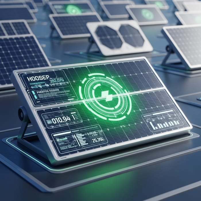 Futuristic Photovoltaic Module with Advanced Technology Futuristic Photovoltaic Module with Advanced Technology