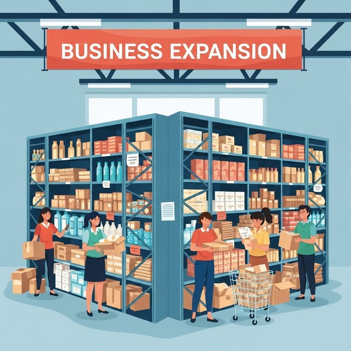 Thriving Business Expansion despite Inventory Shortages