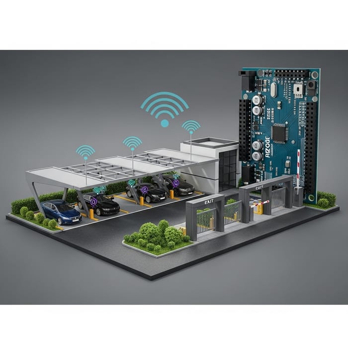Miniature Automated Parking Slot Prototype with Arduino and RFID