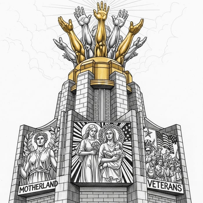 Monument 'Motherland-Mother' in Volgograd | Heroic Power & Victory Symbol Monument 'Motherland-Mother' in Volgograd | Heroic Power & Victory Symbol