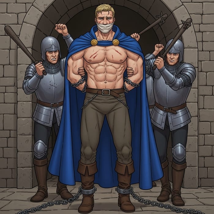 Captive Prince in Struggle | Arrested & Shackled Captive Prince in Struggle | Arrested & Shackled