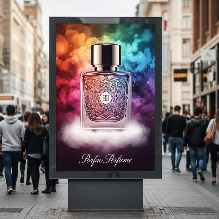 Chic Fragrance Store Signboard | Perfumes for Every Taste Chic Fragrance Store Signboard | Perfumes for Every Taste