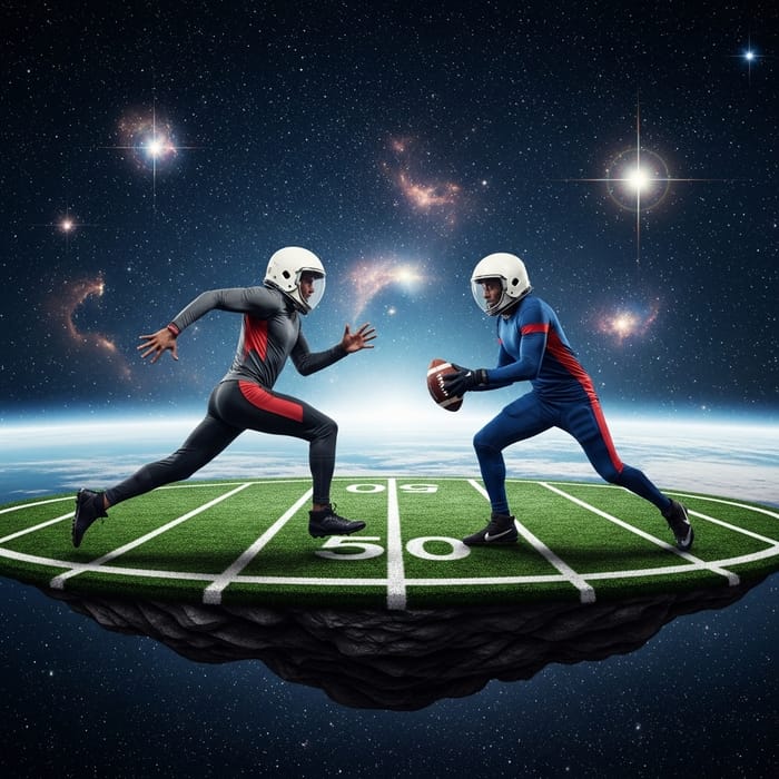 IShowSpeed and Ronaldo: Football in Space Adventure