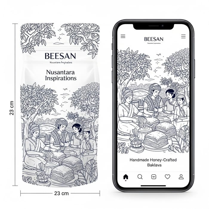 Nusantara-Inspired Baklava Edition | Magic Orchard and Culinary Harmony