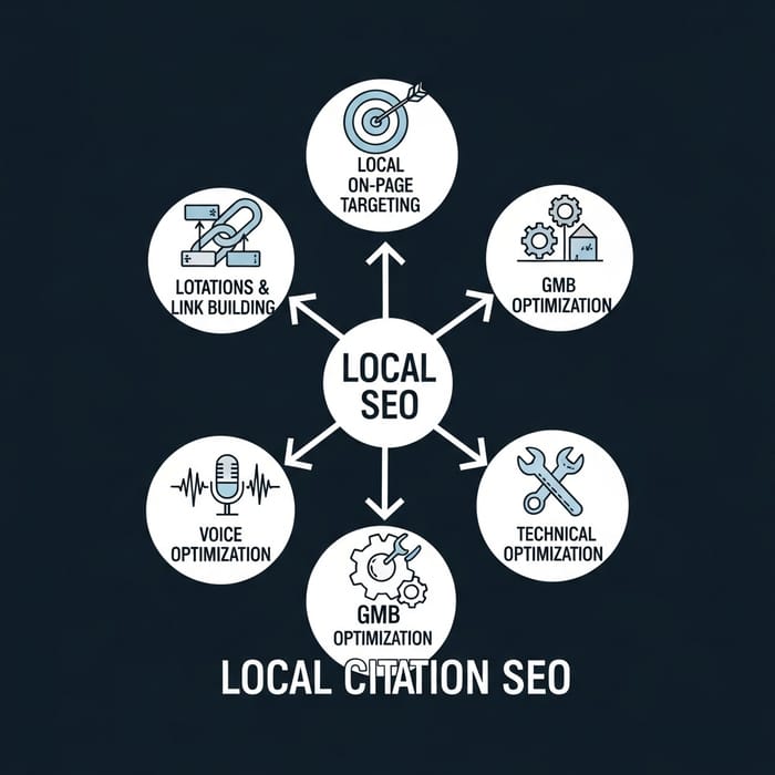 Local SEO Image: On-page, Citations, Voice, GMB & Tech Opt. Local SEO Image: On-page, Citations, Voice, GMB & Tech Opt.