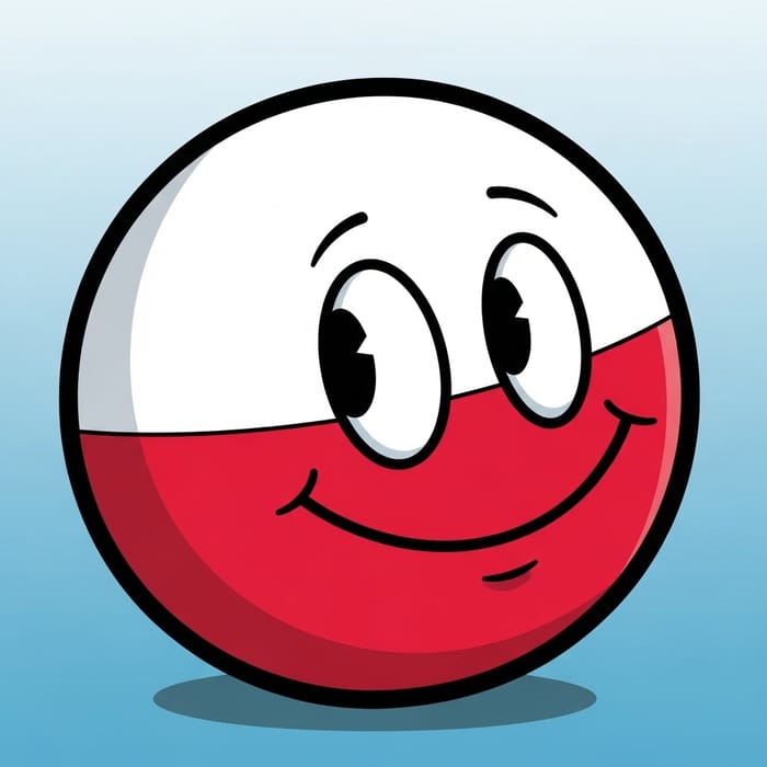Polandball Flag Inspired Cheer Polandball Flag Inspired Cheer