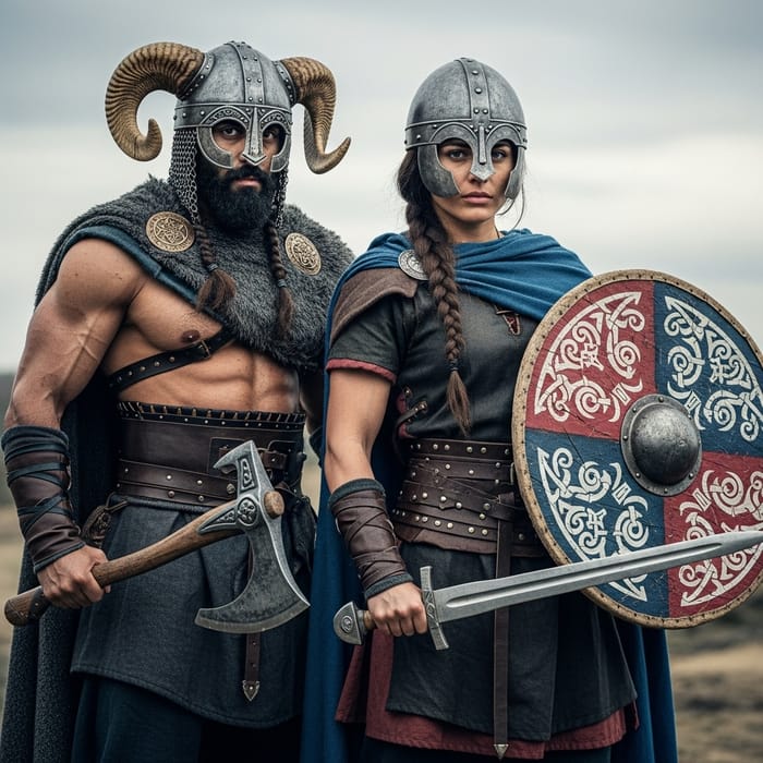 2 Super Strong Viking Warriors in Battle | Viking Strength 2 Super Strong Viking Warriors in Battle | Viking Strength