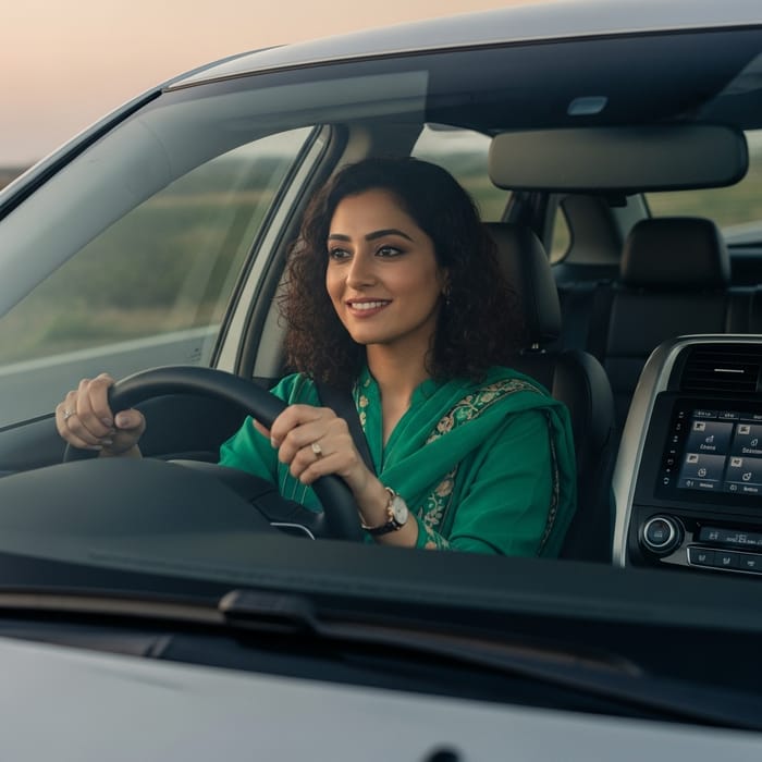 Pakistani Female Driving Honda Car | Latest Models