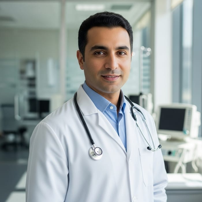 Virtual Medical Consultations with Young Saudi Arabian Male Doctor - Professional Healthcare Services Virtual Medical Consultations with Young Saudi Arabian Male Doctor - Professional Healthcare Services