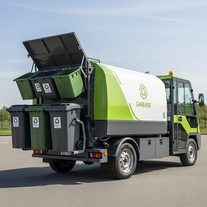 Efficient Mobile Garbage Collection Vehicle | Innovative Waste Management Efficient Mobile Garbage Collection Vehicle | Innovative Waste Management