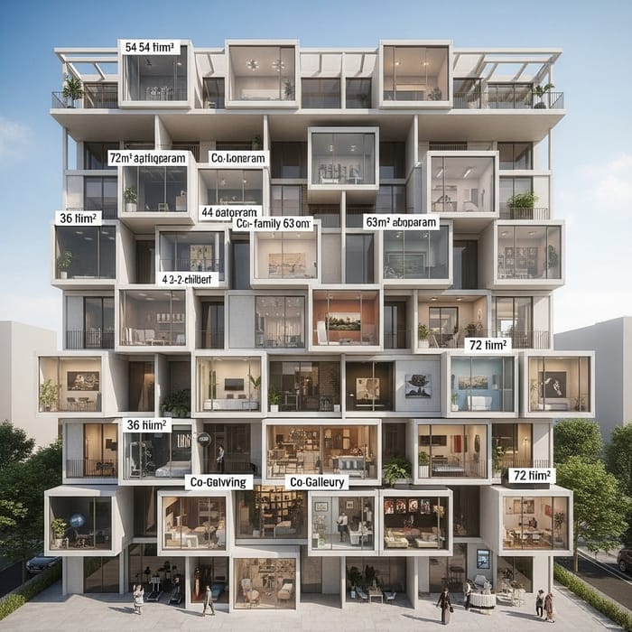 Innovative Modular Residential Building Design | 11-Story Structure Innovative Modular Residential Building Design | 11-Story Structure