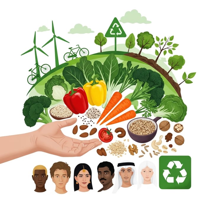 Vegetarianism & Sustainability: Food Choices for a Conscious Lifestyle