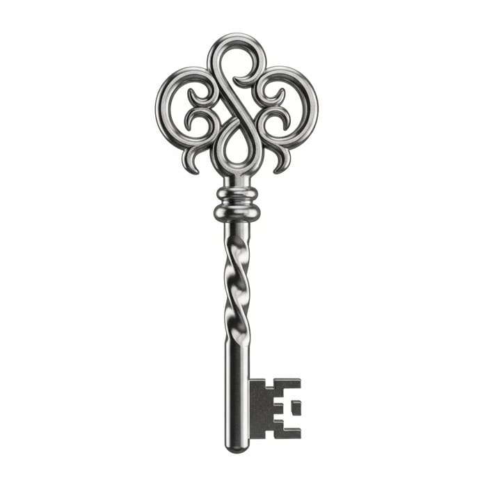 Generate a Twisted Key - Unique and Intricate Design