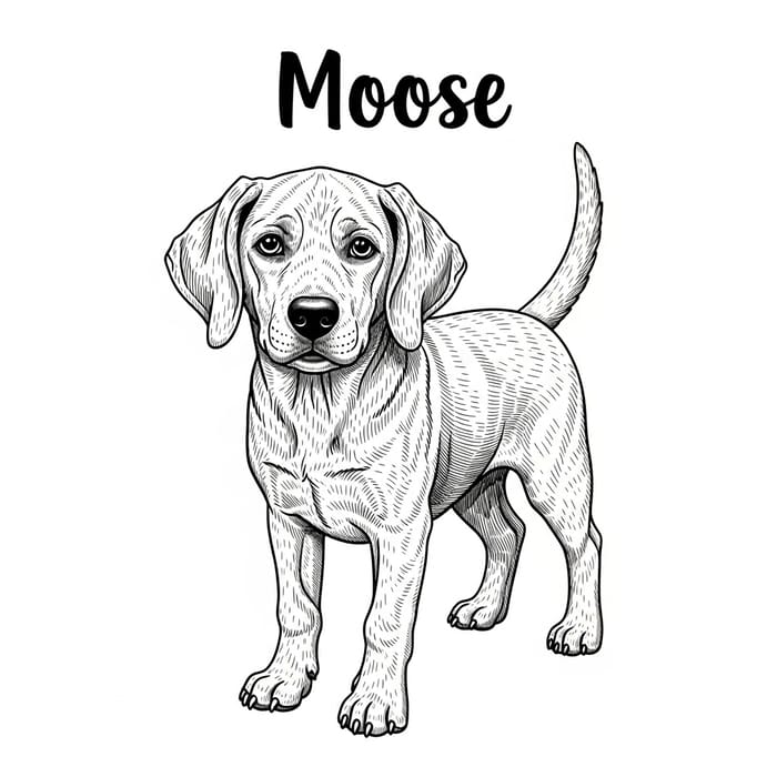 Adorable Moose: Meet Our Short Hair Dog