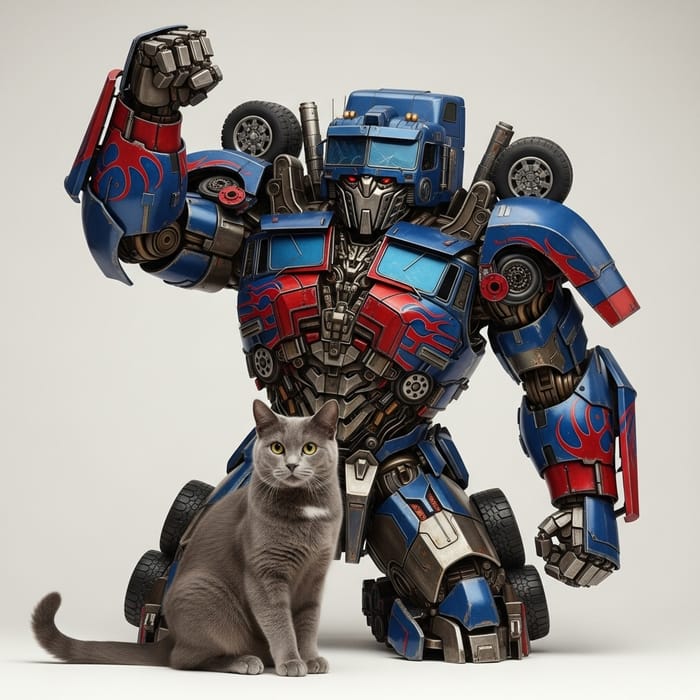 Optimus Prime Cat Encounter Optimus Prime Cat Encounter