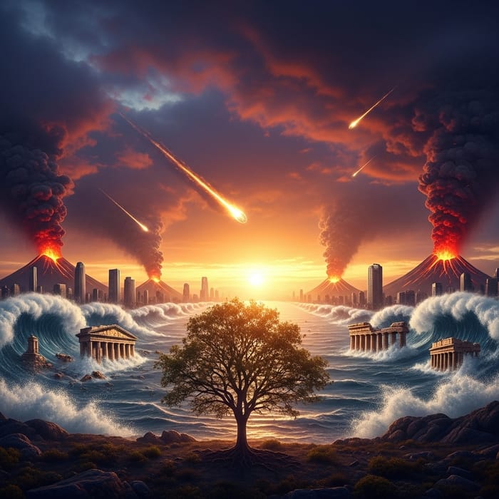 End of the World: A Surreal Apocalyptic Imagery